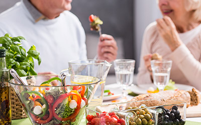 Healthy eating at Vintage Senior Services